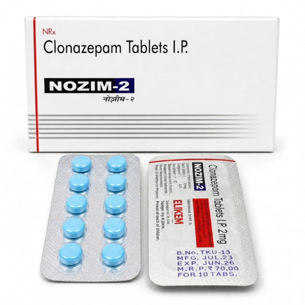 Clonazepam 2mg (Nozim)