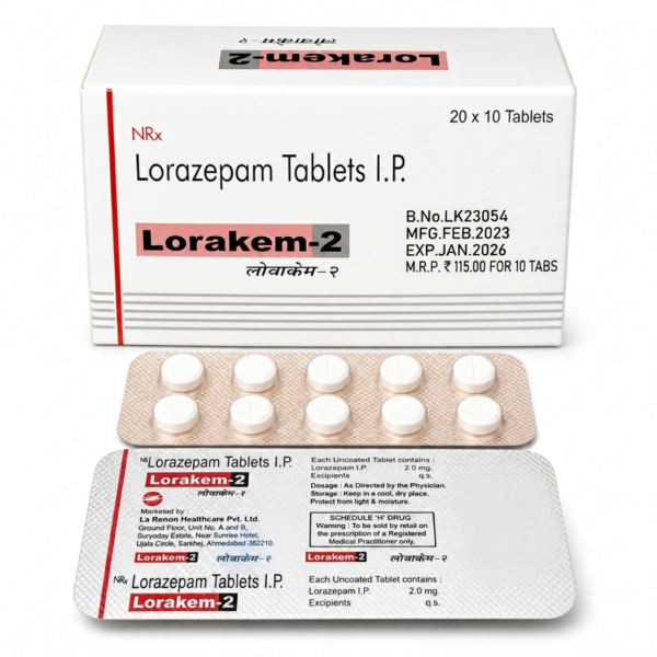 Ativan 2mg (lorakem)