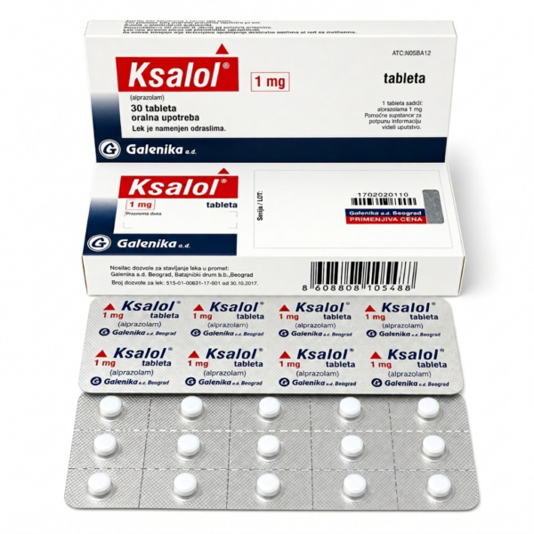 Alprazolam 1mg (ksalol)