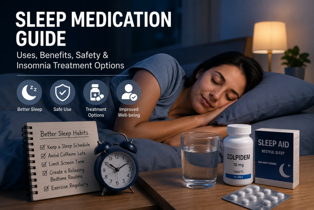 how sleep medications work insomnia help sleeping pills safety sleep health restful sleep chronic insomnia treatment sleep wellness healthy sleep habits nighttime anxiety and sleep medication for sleeplessness